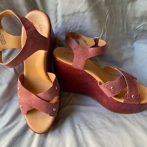 Kork-Ease size 9 platform sandals worn only once
